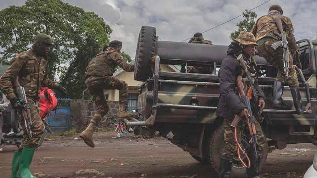 Nord-kivu : Situation qui prévaut à Bweremana après des combats entre M23 et forces loyalistes ce 5 janvier 1 Compress_20250105_182237_7345