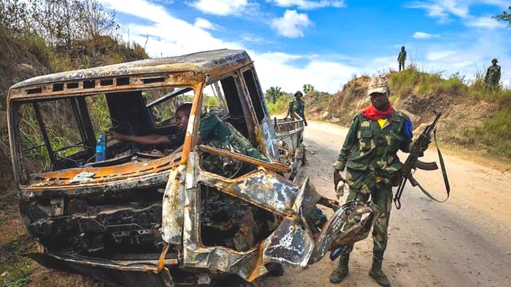 Nord-Kivu : un convoi du M23-RDF totalement neutralisé par les Wazalendo en route vers Kitshanga 1 Compress_20250110_155700_0268