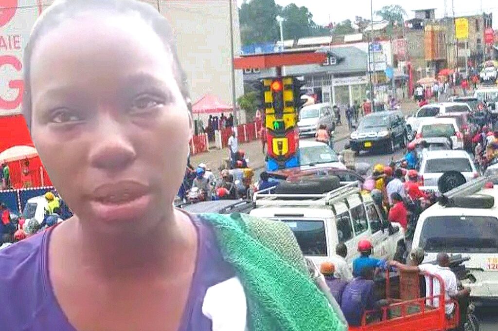 Scène horrible à Goma : un bébé de deux mois enlevé au rond-point INSTIGO, sa mère déplacée de guerre désemparée 1 Compress_20250117_141419_9848