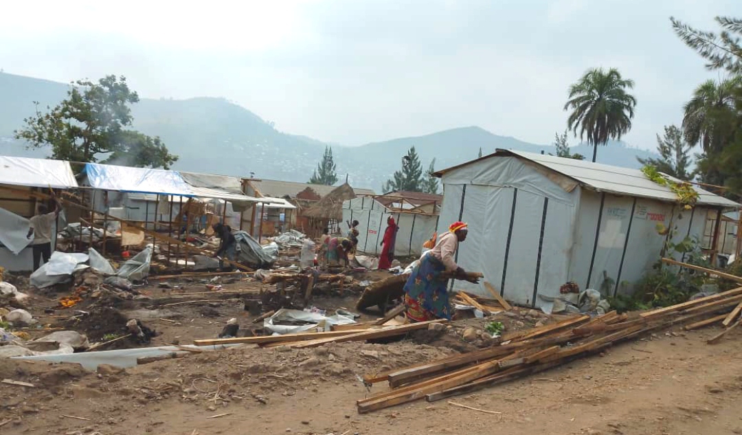 Guerre du M23-RDF : des sites de déplacés démantelés dans le Mupfuni Shanga et Buzi