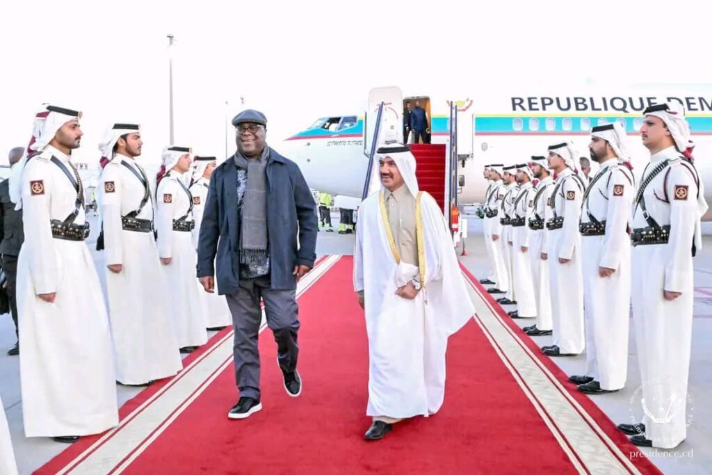 RDC-Qatar : Félix Tshisekedi en visite à Doha dans un contexte de crise sécuritaire 1 IMG-20250105-WA0056