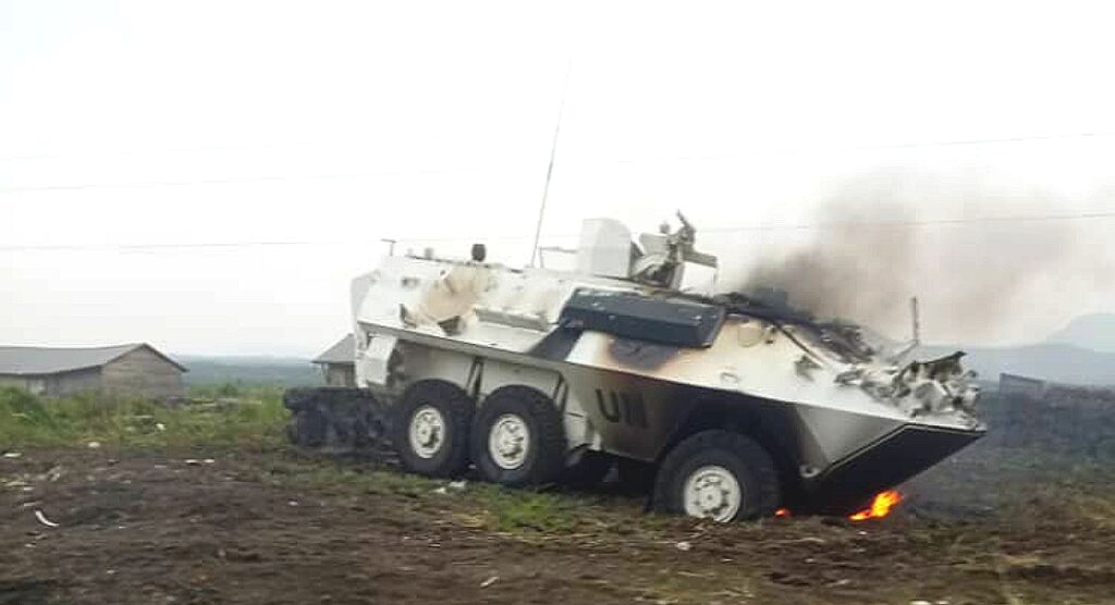 Nord-Kivu : un véhicule blindé de la Monusco frappé par un obus du M23-RDF ce 25 janvier, des morts enregistrés 1 IMG_20250125_150505