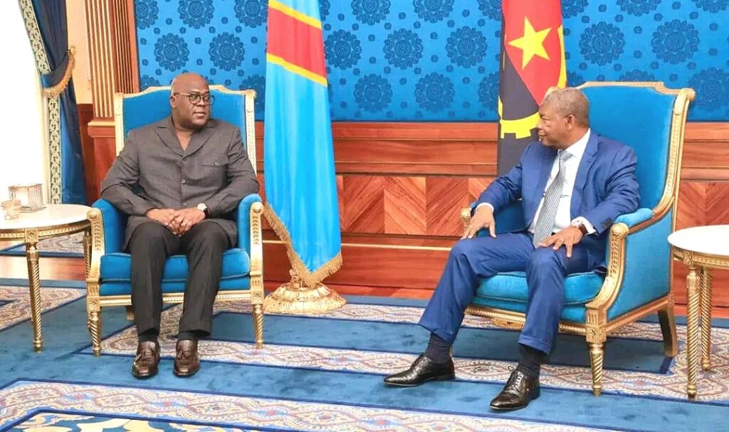 Guerre dans l’Est : Félix Tshisekedi discrètement reçu par João Lourenço à Luanda ce 18 février 1 Compress_20250218_184151_1178