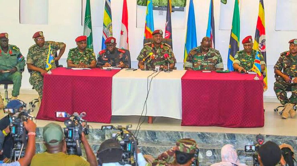 Guerre du M23 : fin de la réunion des chefs d’état-major de l’EAC, voici les mesures prises sur la situation de l'Est de la RDC 1 Compress_20250222_221557_7783