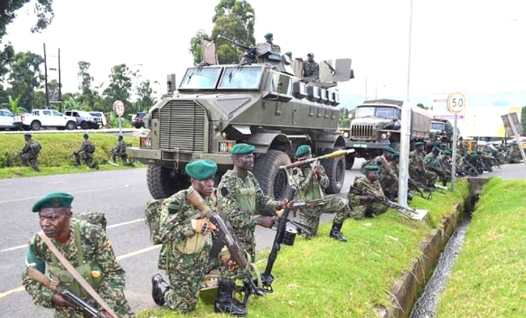 Guerre dans l'Est : entrée des militaires ougandais à Mahagi en Ituri 1 Compress_20250302_192311_1866