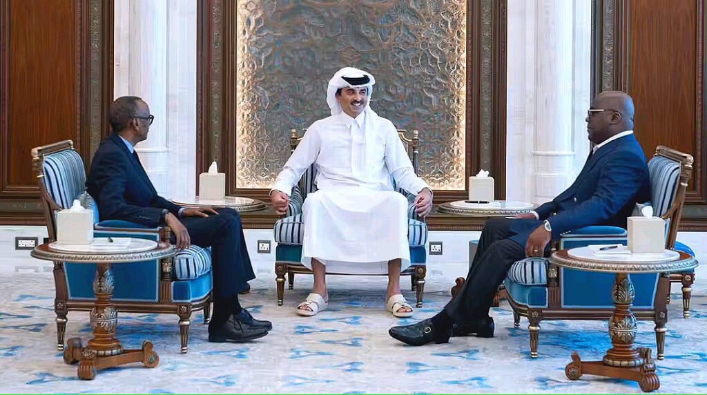 Exclusif : Félix Tshisekedi et Paul Kagame se rencontrent à Doha pour discuter du conflit dans l'est de la RDC 1 Compress_20250318_205850_0580