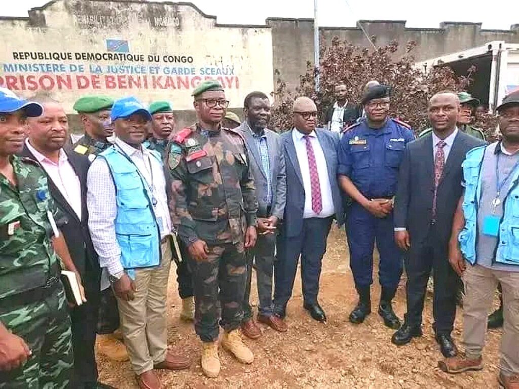 Nord-Kivu : 117 détenus libérés à Beni suite à la grâce présidentielle, une bouffée d’air dans une prison surpeuplée 1 Compress_20250409_192858_8984