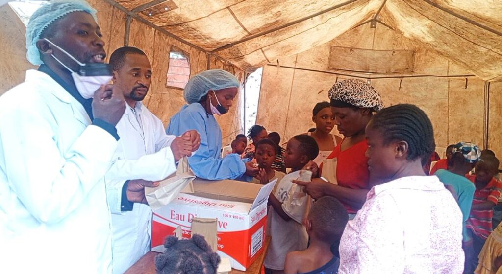 RDC/Goma : dans un hangar de fortune, des familles vulnérables retrouvent le sourire grâce au Centre Médical Maman Clémentine 2 screenshot 20260722 1807111871663130328780997