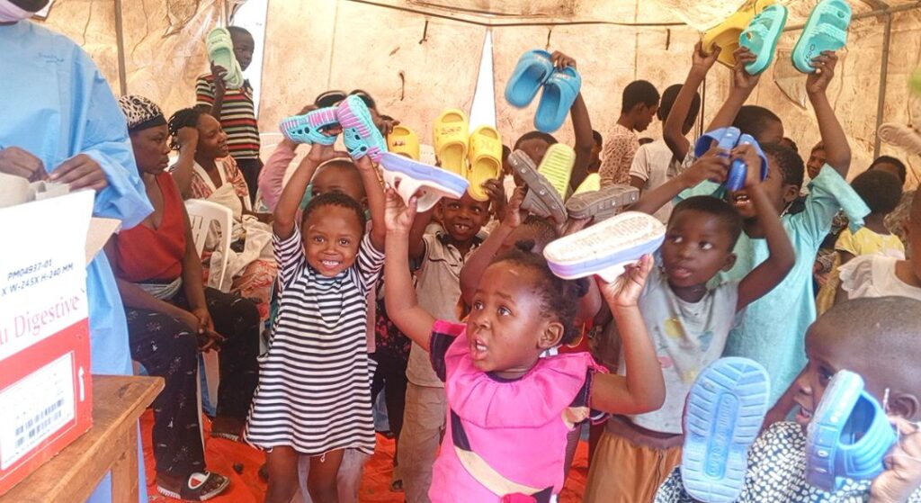 RDC/Goma : dans un hangar de fortune, des familles vulnérables retrouvent le sourire grâce au Centre Médical Maman Clémentine 4 screenshot 20260722 1810027686319473135986626